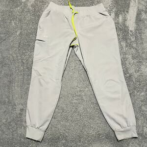 Figs Pants Womens XL Gray Zamora Joggers Scrub Light Gray